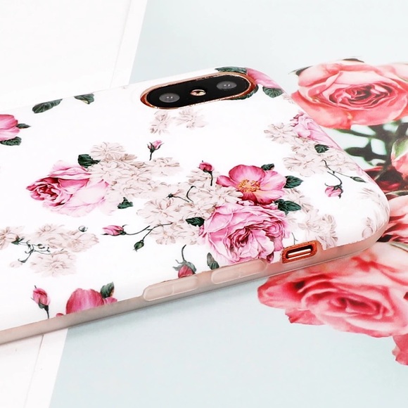 NEW iPhone XS MAX Floral Soft IMD Case - Picture 3 of 5